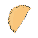 Sticker Empanada