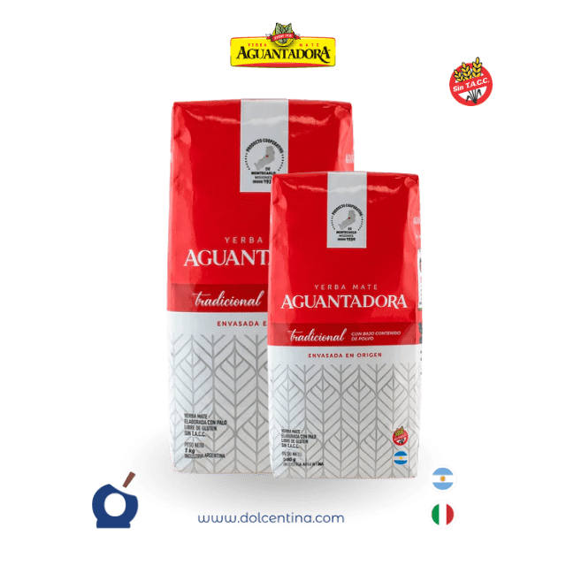 Erba Mate Aguantadora Tradizionale 1 kg| Con Palo