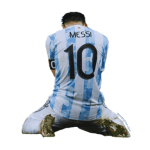 Sticker Messi Campeon del Mundo