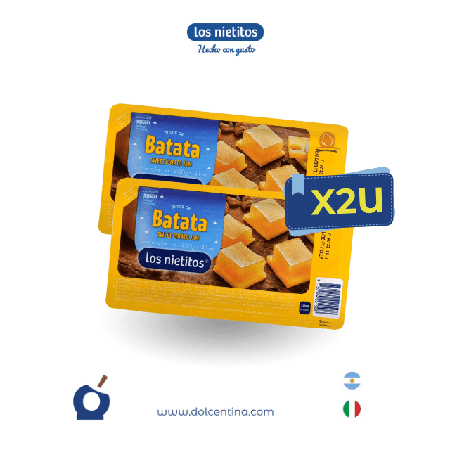 Dulce de batata Los Nietitos | 2u de 400gr