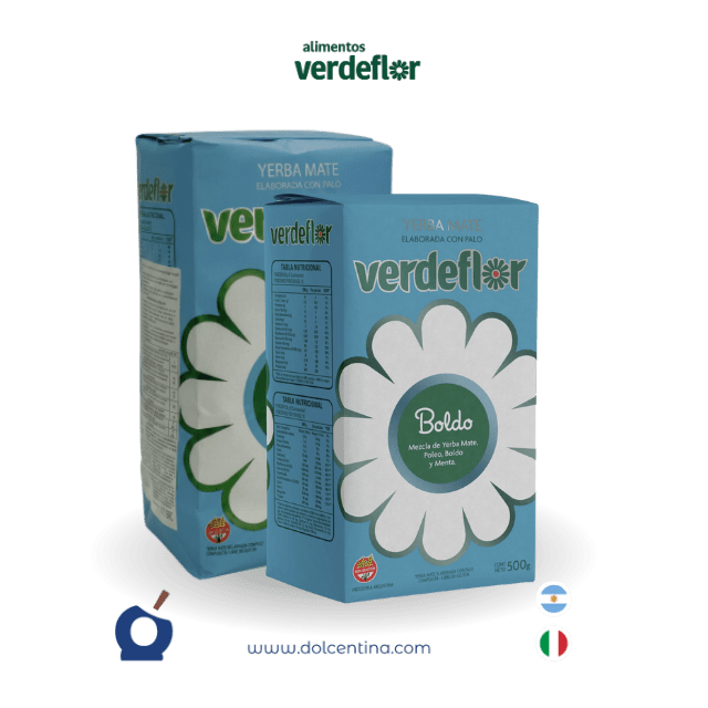 Erba Mate Verdeflor Boldo | 500gr