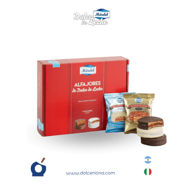 Caja Alfajores Mardel Mixtos | 12uds
