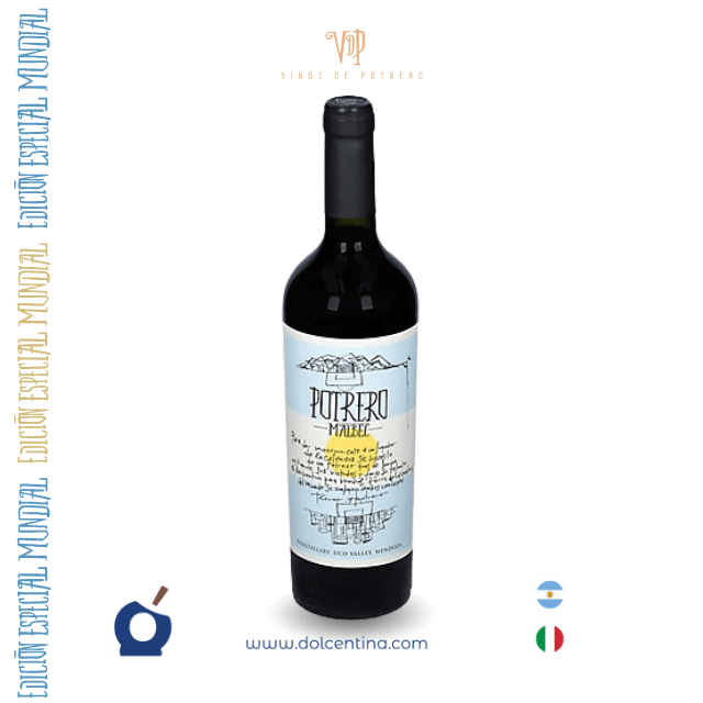 Potrero Malbec Mondiale Limited Edition | Vino Rosso Argentino