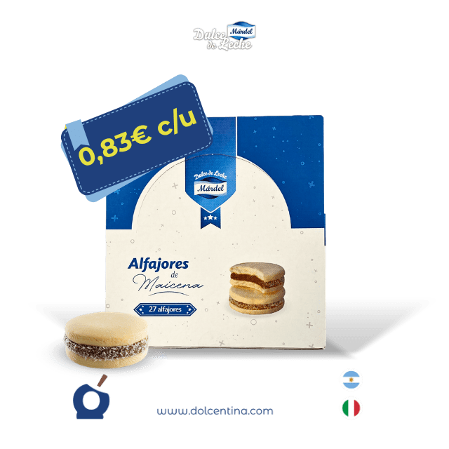 Caja cerrada de 27u. alfajores de maicena grandes | OUTLET